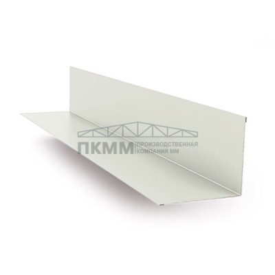Планка примыкания верхняя 140х90х2000-0.45 Полиэстер RAL9002