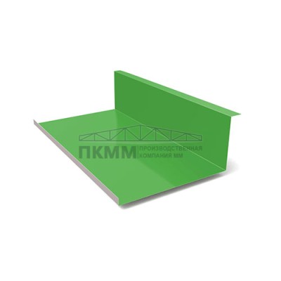 Планка примыкания нижняя 250х122х2000-0.5 Norman RAL6018