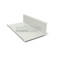Планка примыкания нижняя 250х122х2000-0.5 Полиэстер RAL9002