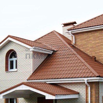Планка примыкания нижняя 250х122х2000-0.5 Norman RAL8004 Планка примыкания нижняя 250х122х2000-0.5 Norman RAL8004