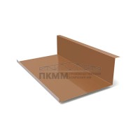 Планка примыкания нижняя 250х122х2000-0.5 Призма Helios Планка примыкания нижняя 250х122х2000-0.5 Призма Helios