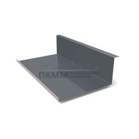 Планка примыкания нижняя 250х122х2000-0.5 PURETAN RR23 Планка примыкания нижняя 250х122х2000-0.5 PURETAN RR23