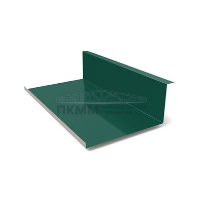 Планка примыкания нижняя 250х122х2000-0.5 Призма RAL6005