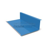 Планка примыкания нижняя 250х122х2000-0.5 Norman RAL5015 Планка примыкания нижняя 250х122х2000-0.5 Norman RAL5015