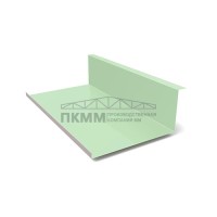 Планка примыкания нижняя 250х122х2000-0.45 Полиэстер RAL6019