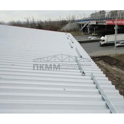 Планка снегозадержания 0,45 оцинкованный