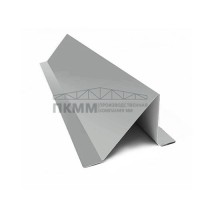 Планка снегозадержания 0,5 Satin RAL9006 с пленкой