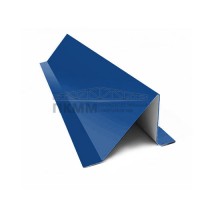 Планка снегозадержания 0,5 Satin RAL5005 с пленкой Планка снегозадержания 0,5 Satin RAL5005 с пленкой