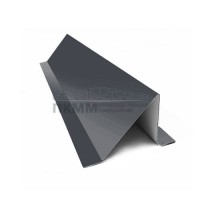 Планка снегозадержания 0,5 Atlas X RAL7024 с пленкой