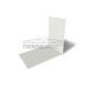 Планка снегозадержания усиливающая 0,5 Satin RAL9003 с пленкой