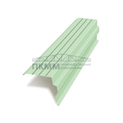 Планка торцевая 90х115х2000-0.5 Norman RAL6019