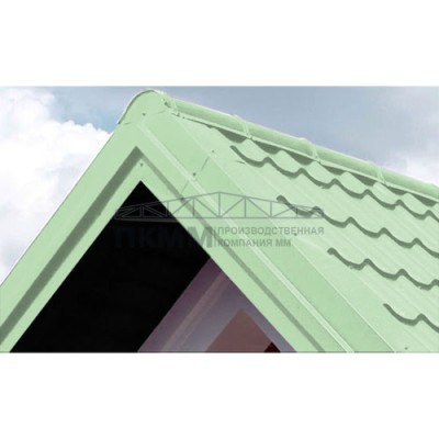 Планка торцевая 90х115х2000-0.5 Norman RAL6019