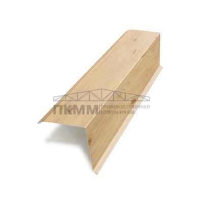 Планка торцевая 135х145х2000-0.5 ECOSTEEL_MA Сосна Планка торцевая 135х145х2000-0.5 ECOSTEEL_MA Сосна