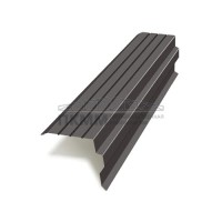 Планка торцевая 90х115х2000-0.5 Viking E RAL8019 Планка торцевая 90х115х2000-0.5 Viking E RAL8019