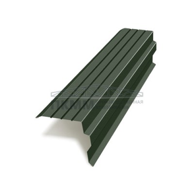 Планка торцевая 90х115х2000-0.45 Viking RAL6007 Планка торцевая 90х115х2000-0.45 Viking RAL6007