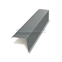 Планка торцевая 95х120х2000-0.45 Полиэстер RAL7005 Планка торцевая 95х120х2000-0.45 Полиэстер RAL7005