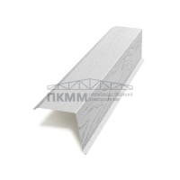 Планка торцевая 95х120х2000-0.5 ECOSTEEL_MA Беленый Дуб Планка торцевая 95х120х2000-0.5 ECOSTEEL_MA Беленый Дуб