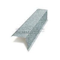 Планка торцевая 95х120х2000-0.45 оцинкованный