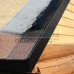 Планка ветровая 100х20х70 0,45 Полиэстер RAL9005 с пленкой