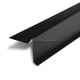 Планка ветровая 100х20х70 0,45 Drap ST RAL9005 с пленкой