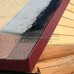 Планка ветровая двойная завальцовка 60х30х90 0,45 Полиэстер RAL3011 с пленкой Планка ветровая двойная завальцовка 60х30х90 0,45 Полиэстер RAL3011 с пленкой