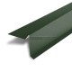Планка ветровая двойная завальцовка 60х30х90 0,5 GreenCoat Pural BT RR11 с пленкой