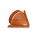 Заглушка конька круглого конусная-0.5 AGNETA_20 Copper/Copper