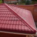 Заглушка конька круглого конусная-0.45 Полиэстер RAL3003 Заглушка конька круглого конусная-0.45 Полиэстер RAL3003