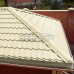 Заглушка конька круглого конусная-0.5 Полиэстер RAL1014 Заглушка конька круглого конусная-0.5 Полиэстер RAL1014