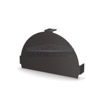 Заглушка конька круглого простая-0.5 PURMAN RR32