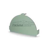 Заглушка конька круглого простая-0.5 PURMAN Tourmalin Заглушка конька круглого простая-0.5 PURMAN Tourmalin