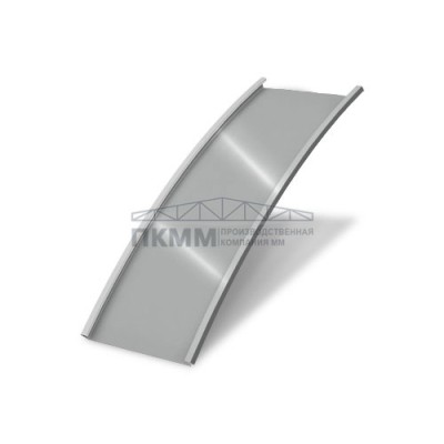 Продольно гнутый фальц гладкий 0,45 Полиэстер RAL 9006
