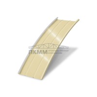 Продольно гнутый фальц профилированный 0,45 Полиэстер RAL 1014