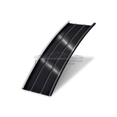 Продольно гнутый фальц профилированный 0,5 GreenCoat Pural Matt RR 33