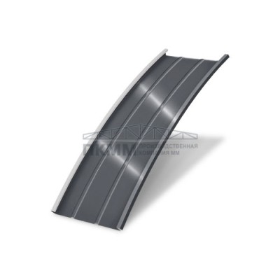 Продольно гнутый фальц профилированный 0,5 Satin RAL 7024