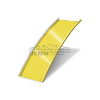 Продольно гнутый фальц гладкий 0,45 Полиэстер RAL 1018