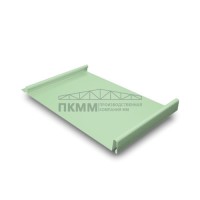 Кликфальц Grand Line 0,45 PE с пленкой на замках RAL 6019 бело-зеленый