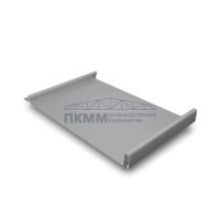 Кликфальц Grand Line 0,45 Drap с пленкой на замках RAL 7004 сигнальный серый