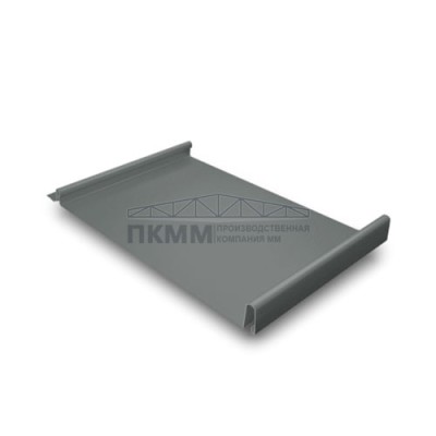 Кликфальц Grand Line 0,45 PE с пленкой на замках RAL 7005 мышино-серый Кликфальц Grand Line 0,45 PE с пленкой на замках RAL 7005 мышино-серый