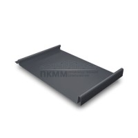 Кликфальц Grand Line 0,5 Satin Мatt RAL 7024 мокрый асфальт Кликфальц Grand Line 0,5 Satin Мatt RAL 7024 мокрый асфальт