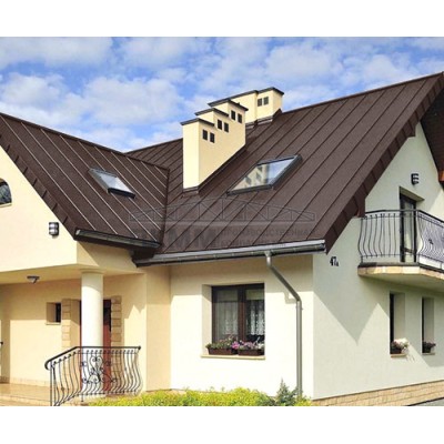 Кликфальц Grand Line 0,45 Drap ST RAL 8017 шоколад