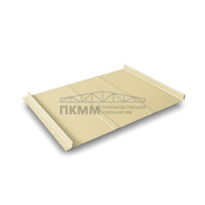 Кликфальц Line Grand Line 0,45 PE с пленкой на замках RAL 1014 слоновая кость Кликфальц Line Grand Line 0,45 PE с пленкой на замках RAL 1014 слоновая кость