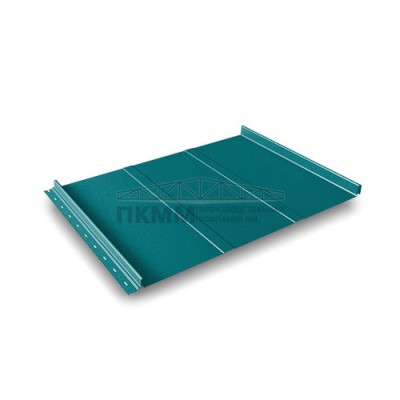 Кликфальц Line Grand Line 0,45 PE с пленкой на замках RAL 5021 водная синь Кликфальц Line Grand Line 0,45 PE с пленкой на замках RAL 5021 водная синь