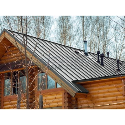 Кликфальц Line Grand Line 0,45 PE с пленкой на замках RAL 7005 мышино-серый Кликфальц Line Grand Line 0,45 PE с пленкой на замках RAL 7005 мышино-серый