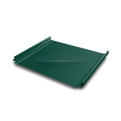 Кликфальц Pro Grand Line 0,5 Satin с пленкой на замках RAL 6005 зеленый мох