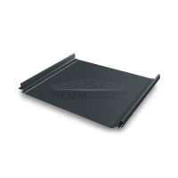 Кликфальц Pro Grand Line 0,5 Satin Мatt с пленкой на замках RAL 7016 антрацитово-серый