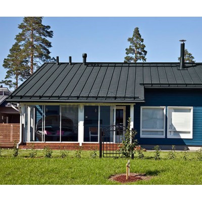 Кликфальц Pro Grand Line 0,5 Rooftop Matte с пленкой на замках RAL 7016 антрацитово-серый