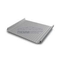 Кликфальц Pro Gofr Grand Line 0,5 Satin с пленкой на замках RAL 7004 сигнальный серый Кликфальц Pro Gofr Grand Line 0,5 Satin с пленкой на замках RAL 7004 сигнальный серый