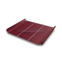 Кликфальц Pro Line Grand Line 0,45 Drap с пленкой на замках RAL 3005 красное вино
