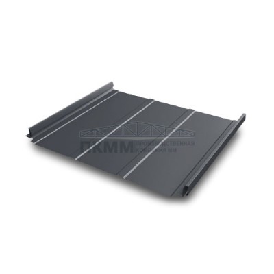 Кликфальц Pro Line Grand Line 0,5 Quarzit PRO Matt RAL 7024 мокрый асфальт